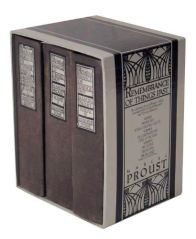 boxed three volume Remembrances of Things Past