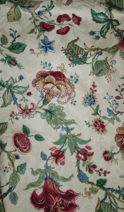 Waverly Fabric Botanical Jocobean Fabric