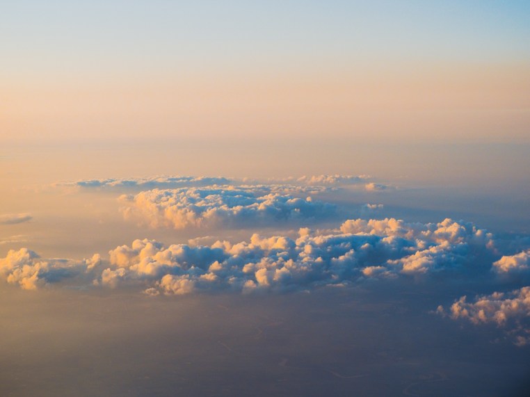 clouds wit h yellow cast